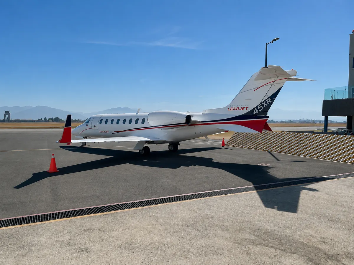Learjet 45XR de la flota Numen