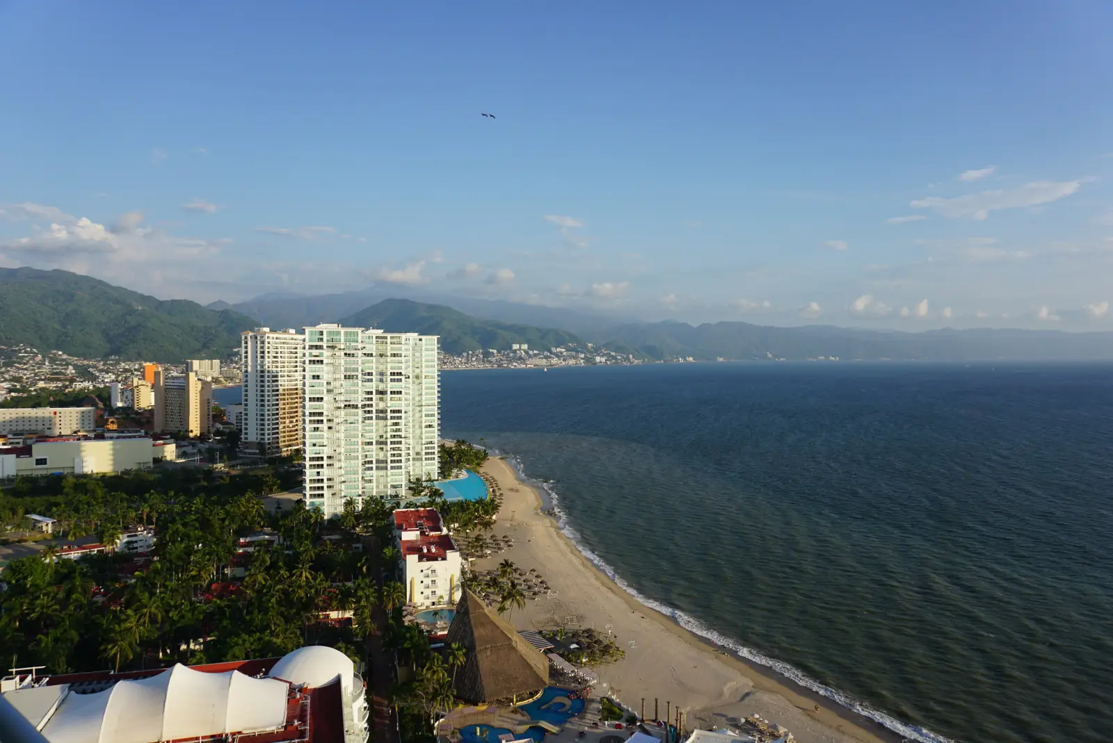 Banderas Bay and the Puerto Vallarta coastline